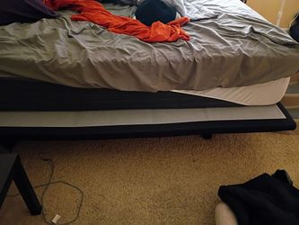 Queen adjustable bed frame mattress firm