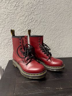 Cherry Red Dr. Martens 1460