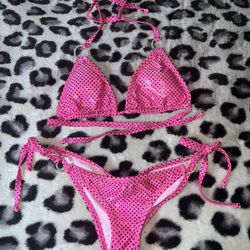 Barbie Bikini - Hot Pink & Sparkly