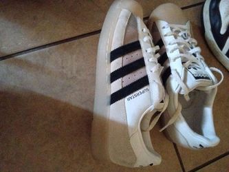 Super star Adidas teenie shoe