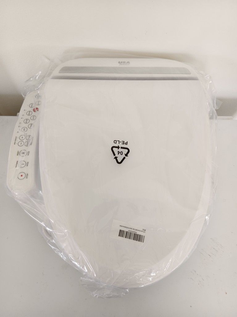 USA Jnariy Smart Toilet Seat, Electric Heated Seat,Warm Water Washing,Warm Air Dryer and Multiple Spray Modes for Women Men Pregnant or Elderly People