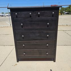 Solid Wood Ikea HEMNES 6 Drawer Dresser 