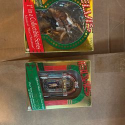 2 Elvis Music Ornaments 