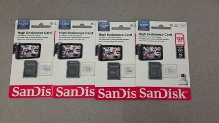 Sandisk High Endurance Micro SD 128gb