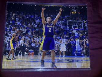 Derek Fisher Signed Photo, Lakers