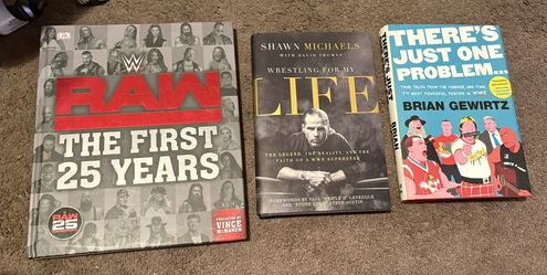 WWE Wrestling biographies/books