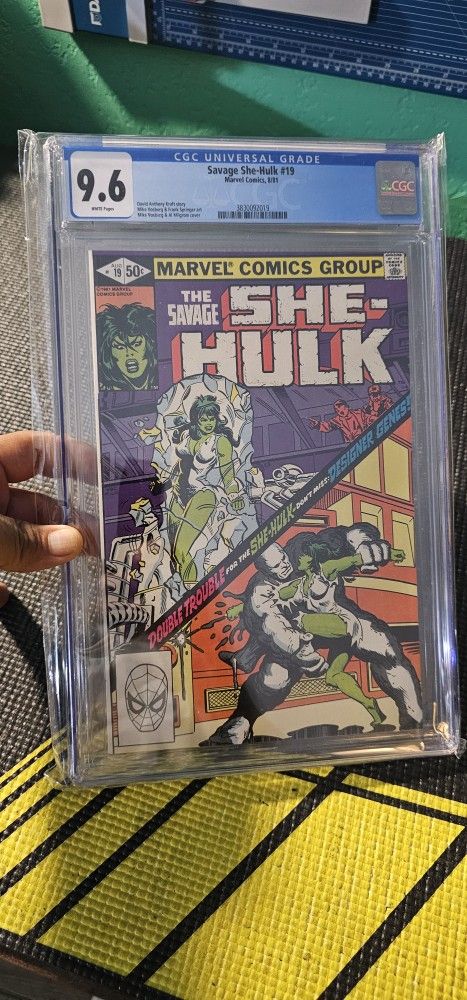 SAVAGE SHE HULK 19 CGC 9.6 MARVEL COMIC 1981