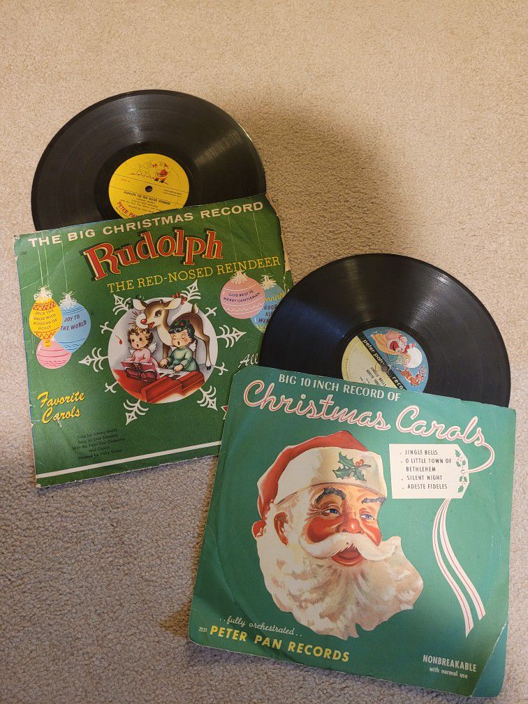 Vintage 78 Christmas Records
