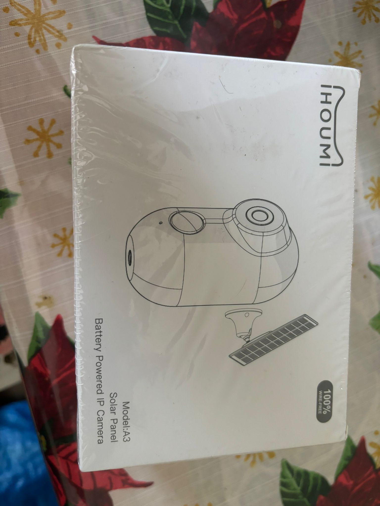 Ihoumi battery powered IP security camera