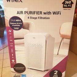 WINIX 4-Stage True HEPA Air Purifier With WiFi  & PlasmaWave Technology. Brand New In Box. MSRP $219.99 + tax.
