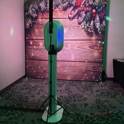 Photo Booth With Lights And Printer 