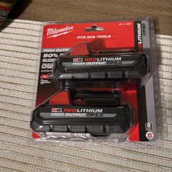 M18 Milwaukee Battery Pack 2x