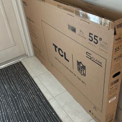 New In Box 55 Inch TCL smart TV