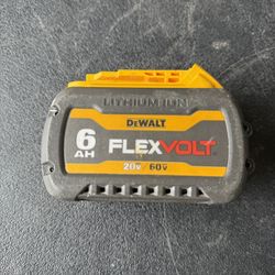 FLEXVOLT 20V/60V MAX Lithium-lon 6.0Ah Battery Pack