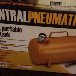 Central Pneumatic Portable Air Tank 5 Gallon