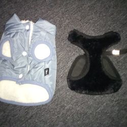 Pet Jacket And Harness For A Small Animal