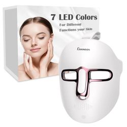 Red Light Therapy Mask for Face Led Face Mask Light Therapy 7-1 Colors LED Fa...