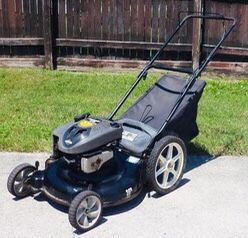 Lawn Mower With Bag 