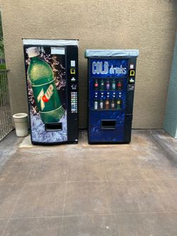 3 Drink Vending Machines with locations.
