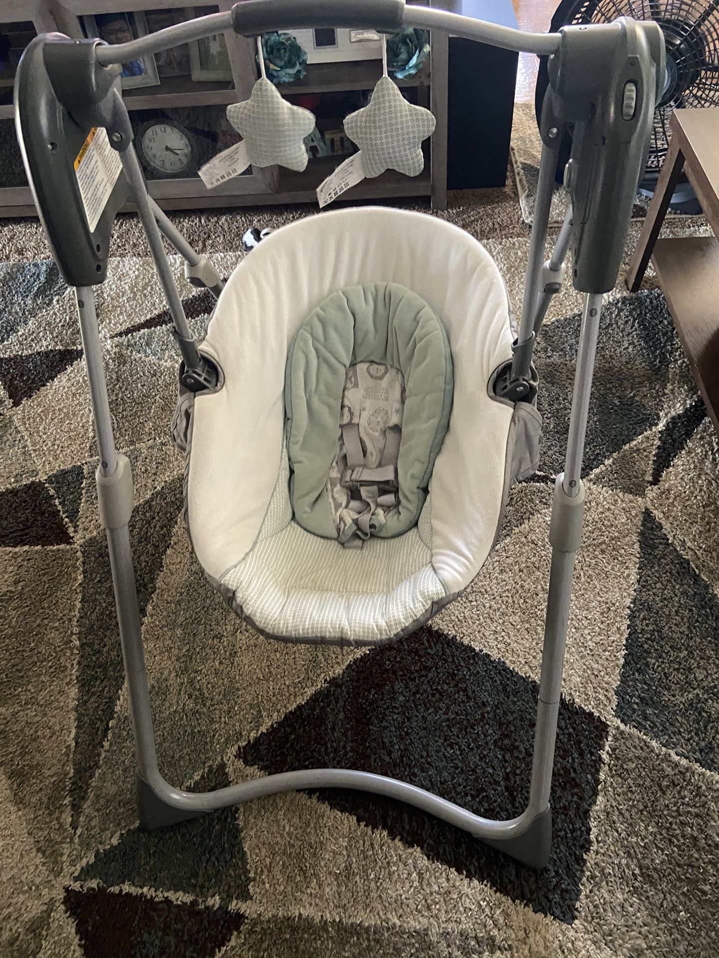 Baby Swing Gray/white