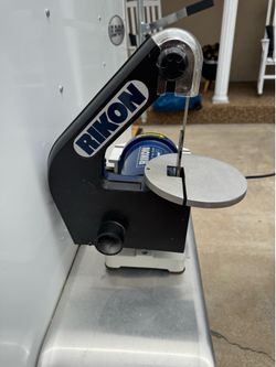 Rikon 1 inch belt sander and 5 inch disc sander