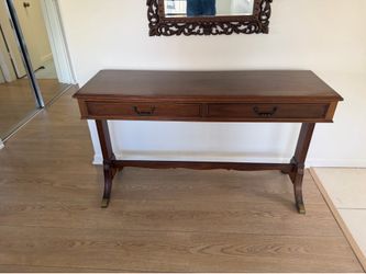 Console table