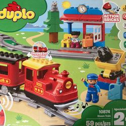 Lego Duplo 10874 Steam train With Lights & Motor