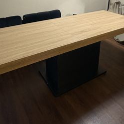 modern style dining table