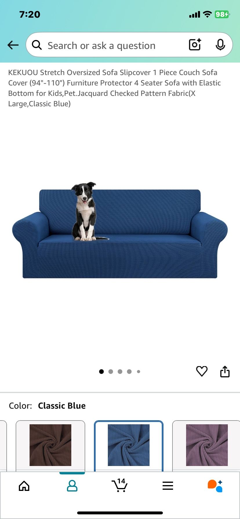 SIMPLE STRECH TWILL SOFA AND LOVE SEAT COVERS sets: no rips or holes.