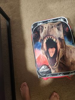 Kid's Dinosaur rolling luggage/ carryon
