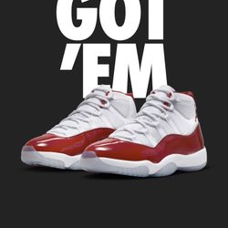 Size 12 Jordan 11 “cherry” 
