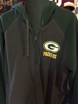 Green Bay Packers zip up hoodie jacket