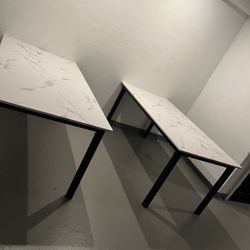 Faux Marble Dining Table (2 Available) New