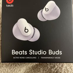 Beats Studio Buds True Wireless Noise Cancelling Earphones – Beats White