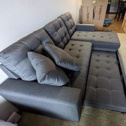 New Sectional Sleeper Couch ! Free Delivery 🚚! Financing Available!