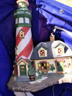 Villages Christmas Lighthouse 
