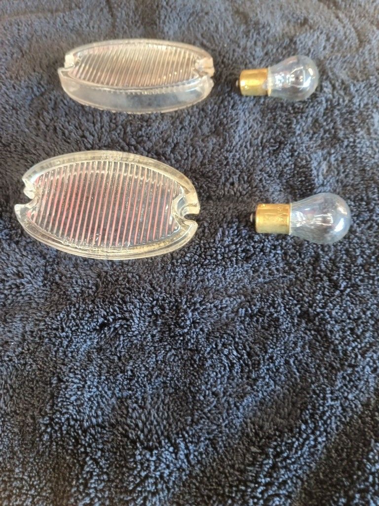 1957 Chevy Glass Rear Lights Lenses