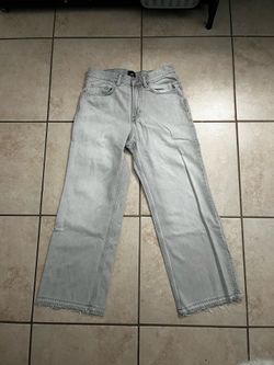 Grey H&M flared jeans (Size 30-30)