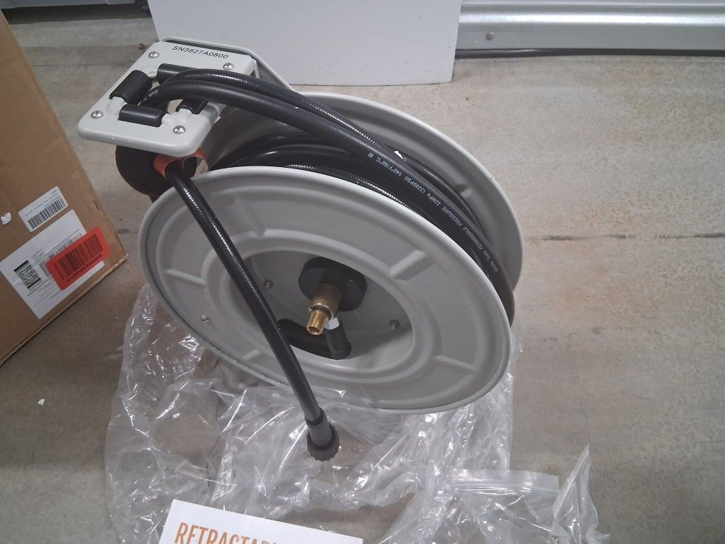 Retractable Pressure Hose Reel