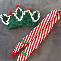 Dog S/M Hat & Scarf