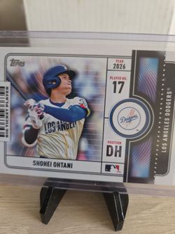 Dodgers  Shohei  Ohtani  Insert  Card