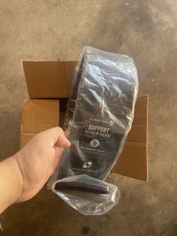 Gym Reapers Black 13mm Leather Belt 