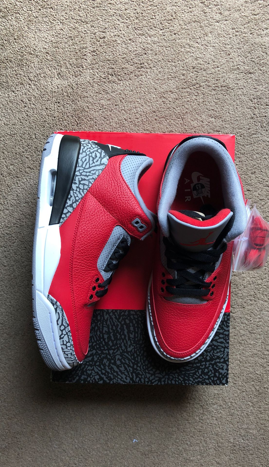 Nike Air Jordan 3 SE Unite Fire Red Size 8.5