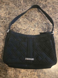 Vera Bradley black quilted bag