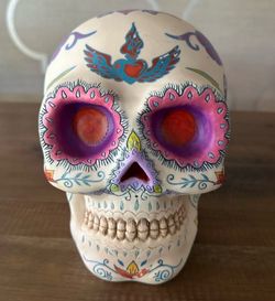 SUGAR SKULL COIN BANK