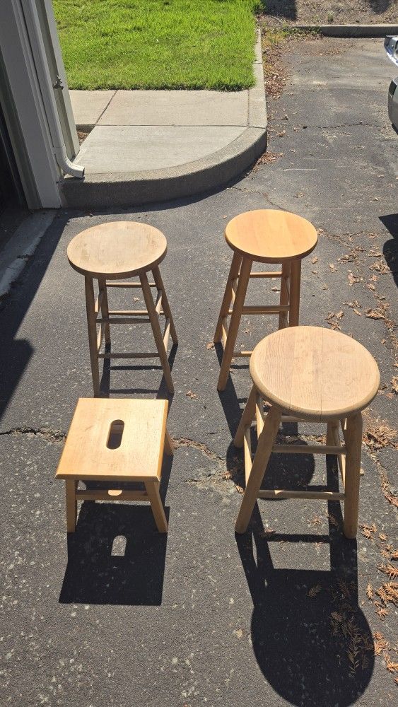 Wood Stools