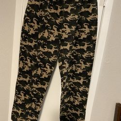 Camouflage Fleece Pants