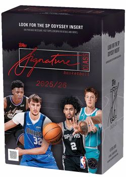 2025-26 Topps Signature Class Basketball VALUE BLASTER Box