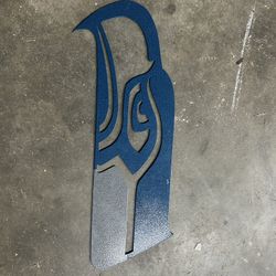 Metalwork Seahawks Signs 