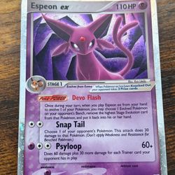 Pokemon Espeon Holo